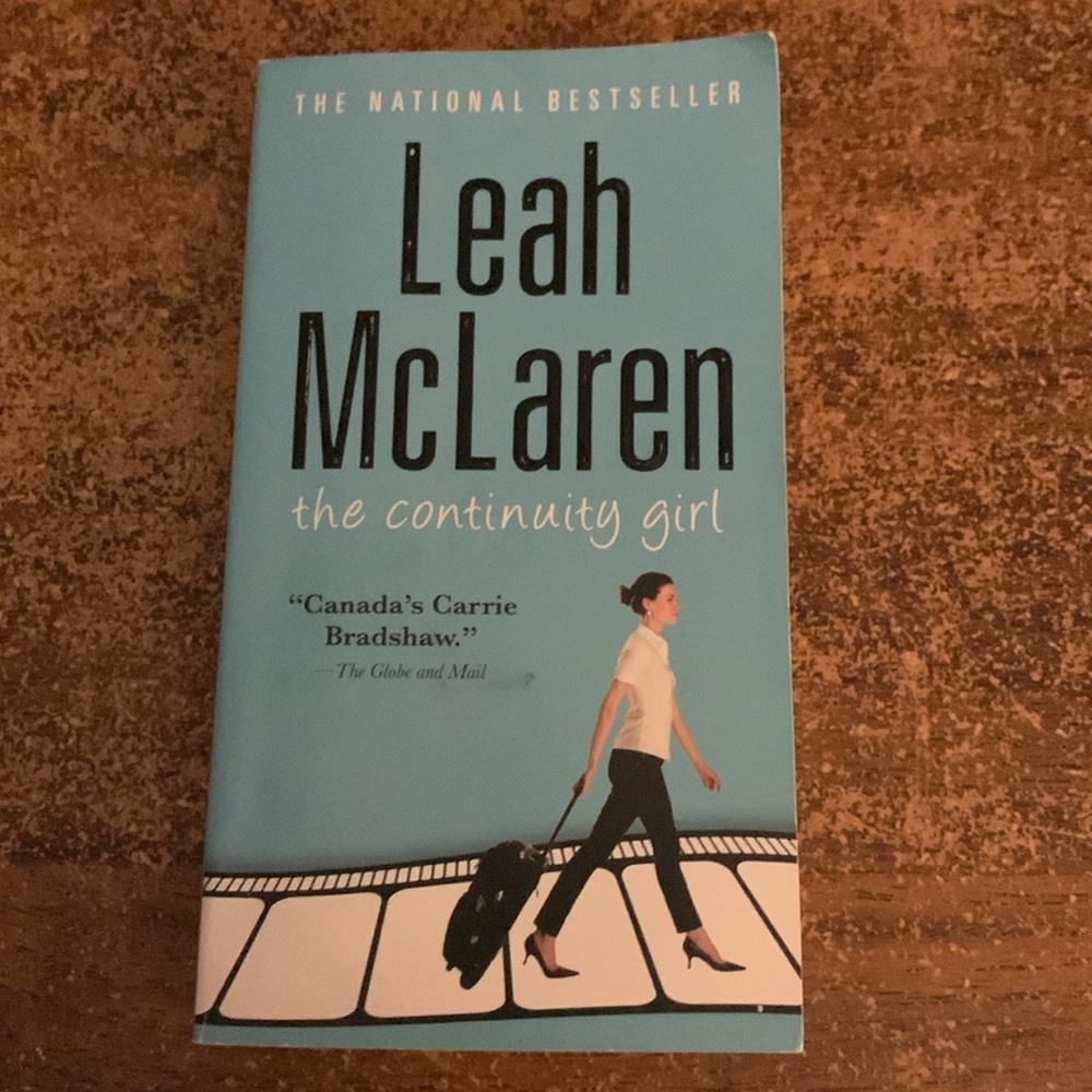 (3 for $20)The Continuity Girl by Leah McLaren softcover novel